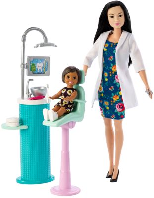 Barbie Dentist Doll & Playset