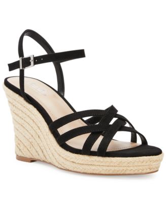 CHARLES by Charles David Lorne Strappy Wedge Sandals - Macy's