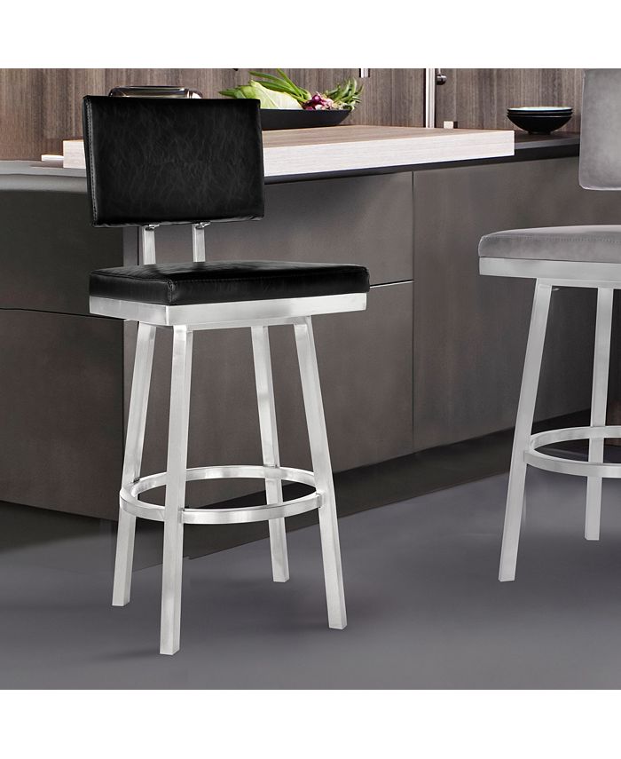Armen Living Balboa 26" Counter Stool Macy's