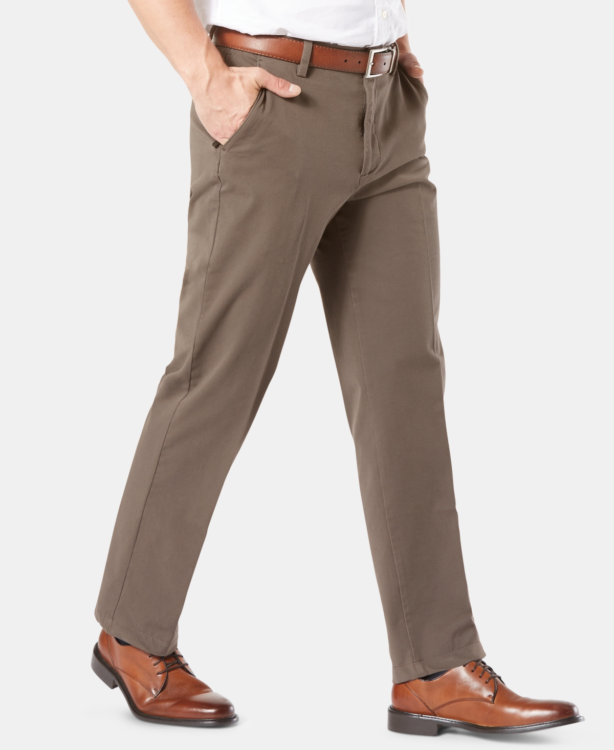 Dockers Men's Big & Tall Workday Classic Fit Smart 360 Flex Stretch Khakis
