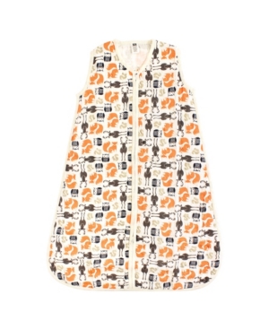 Hudson Baby Baby Girls and Baby Boys Safe Sleep Wearable Muslin Sleeping Bag 1-Pack