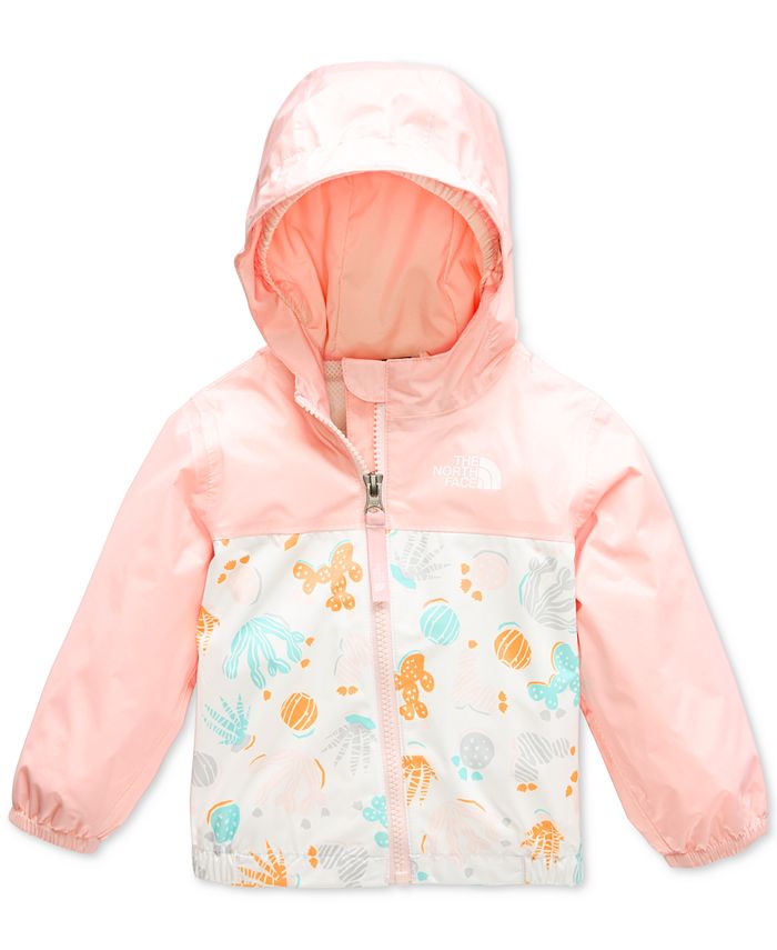 Baby north clearance face rain jacket