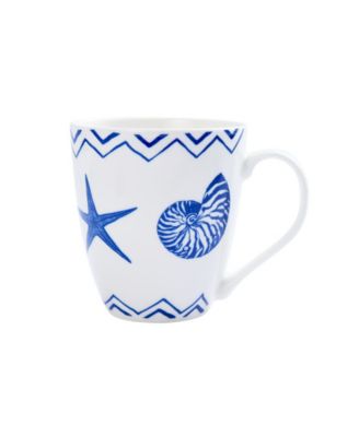 Pfaltzgraff - Blue & White Shells Mug