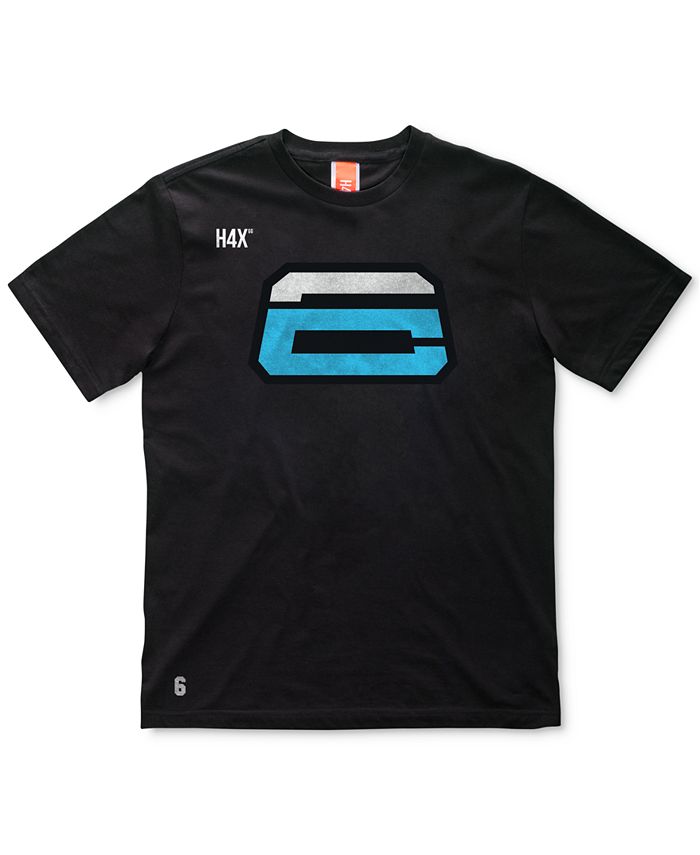 H4X, Shirts, H4x Mens Graphic Tshirt 6 Logo Crimsix Black