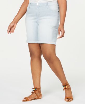 plus size shorts clearance