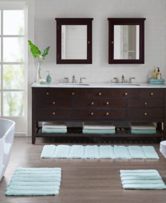 Pearl Tufted Channel Bath Rug, 21" x  34"