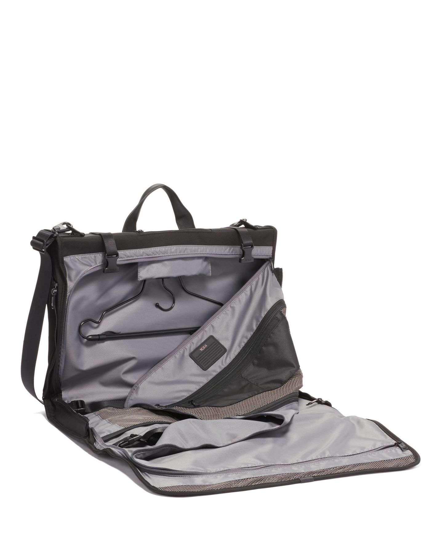 Сумка TUMI Alpha 3 22" Tri-Fold Garment, цвет: Чёрный — фото 2