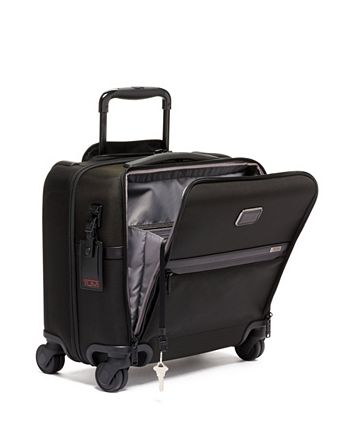 TUMI Alpha 3 Compact 4 Wheeled Briefcase - Macy's