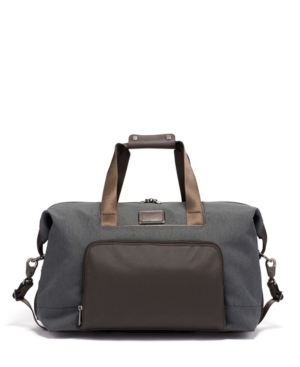 Shop Tumi Alpha 3 Double Expansion Travel Satchel In Anthracite