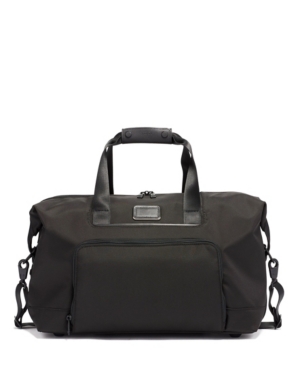 Tumi Alpha 3 Double Expansion Travel Satchel In Black