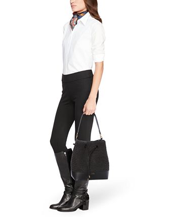 Dryden debby straw drawstring outlet bag