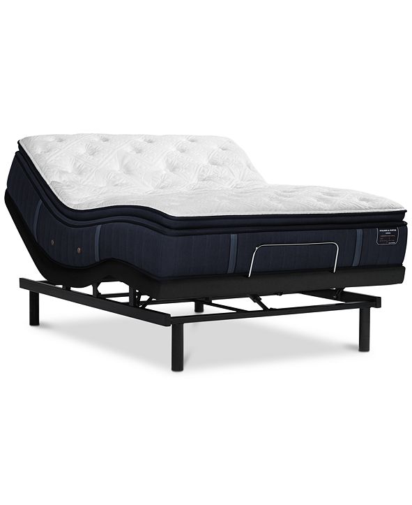 Stearns & Foster Estate Rockwell 15" Luxury Firm Euro Pillow Top Mattress King & Reviews