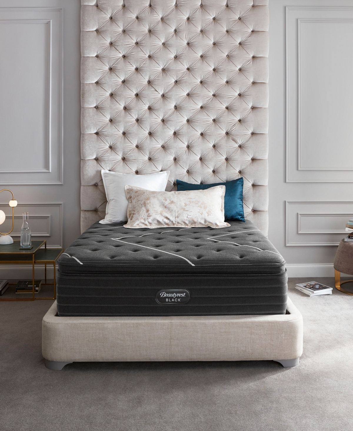Beautyrest black c class luxury plush online pillowtop king mattress