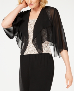 image of Alex Evenings Chiffon Cover Up