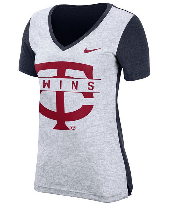 Nike Women's Minnesota Twins Dri-FIT Touch T-Shirt & Reviews - Sports ...