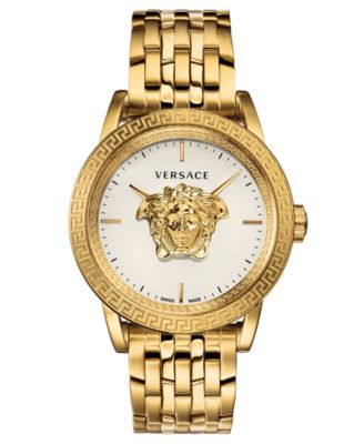 macy's versace men's watch