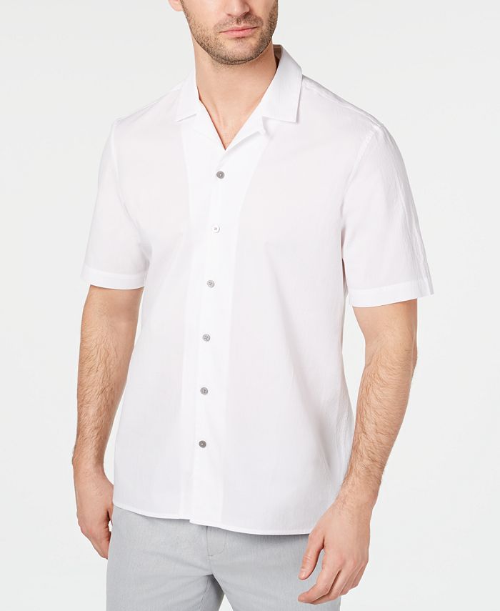 Alfani Men's Seersucker Shirt, Created for Macy's - Macy's
