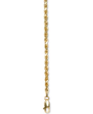 Forza Rope Chain 20" Necklace (2-3/4mm) in 14k Gold