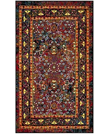 Cherokee Red and Black 3' x 5' Area Rug