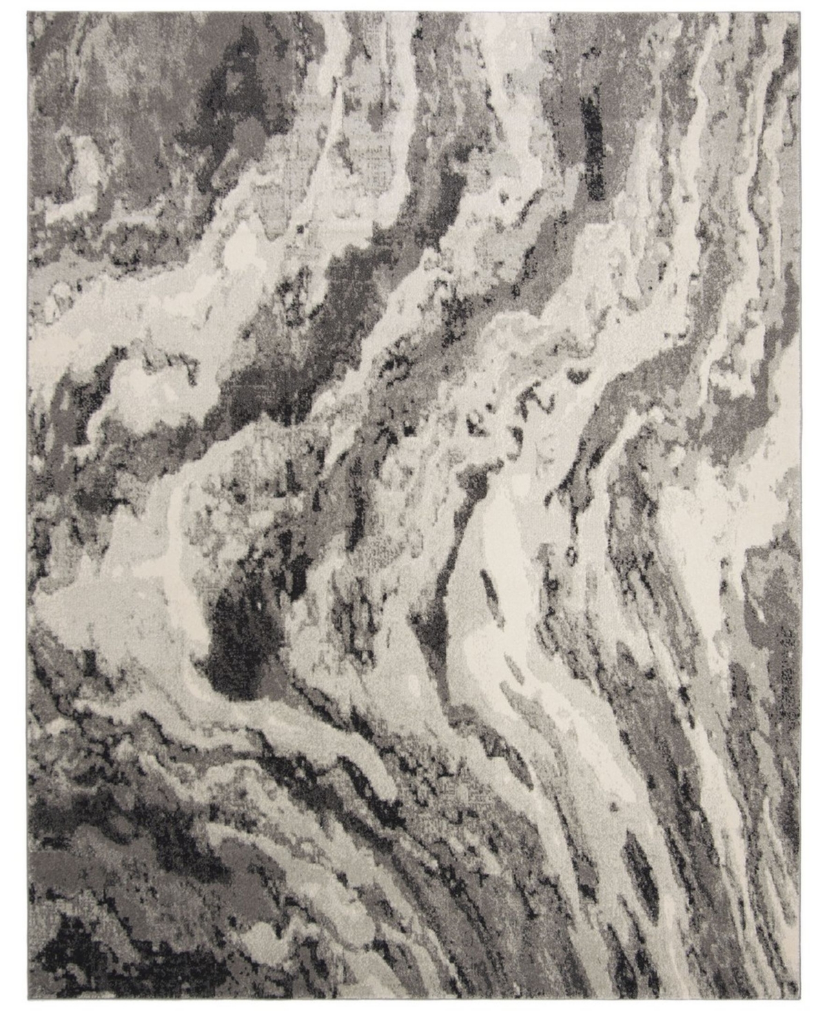 Safavieh Evoke Ivory and Gray 9' x 12' Area Rug - Ivory