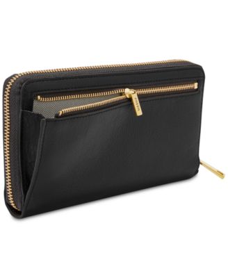 liza zip around clutch