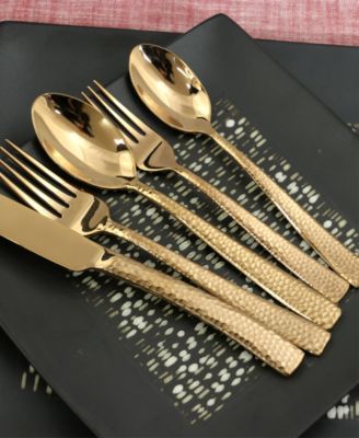 Gibson Elite Stonehenge 20 Piece Flatware Set