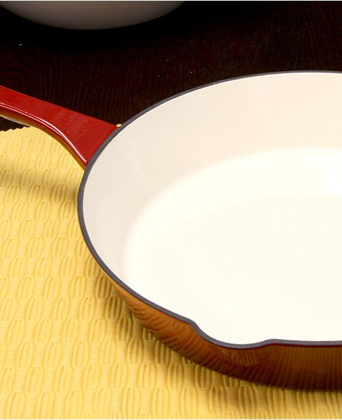 Gibson Crock Pot Artisan 12" Round Enameled Cast Iron Skillet & Reviews