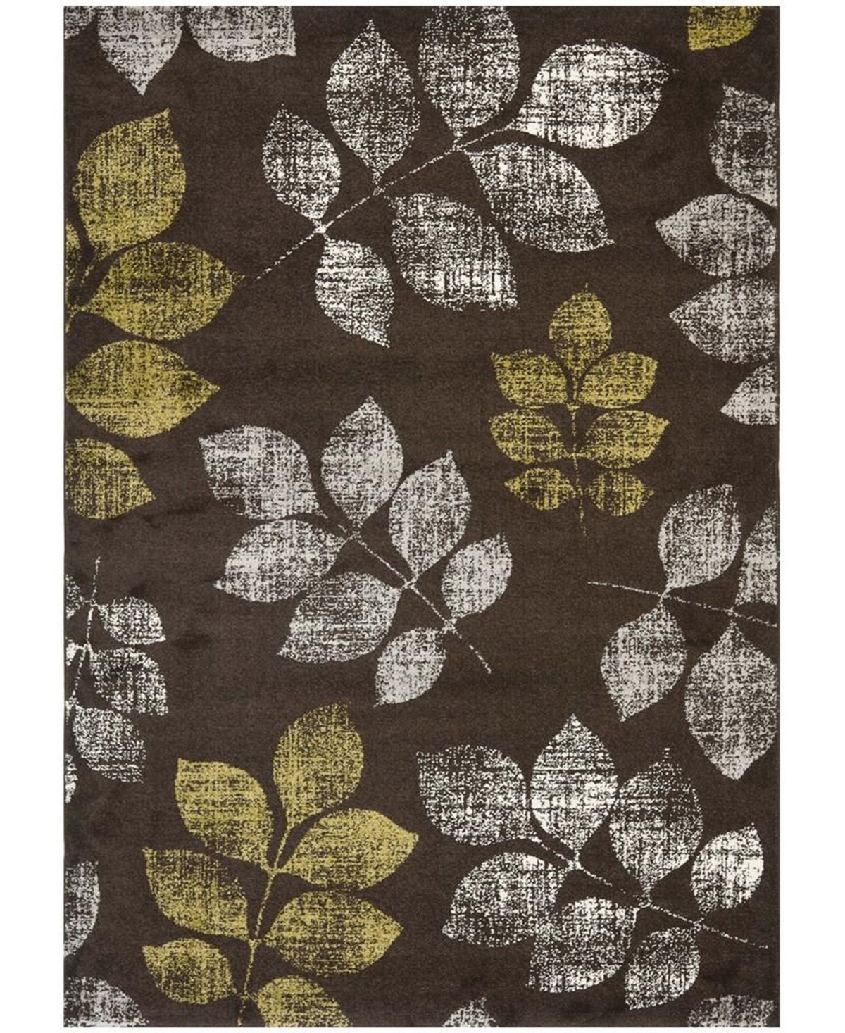 Safavieh Porcello Brown and Green 8' x 11'2in Area Rug - Brown