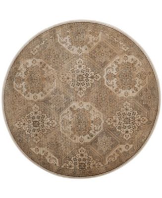 Rug Macy Beige Round Ø160 cm main image 1
