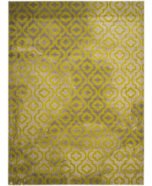 Safavieh Porcello Light Gray and Green 9' x 12' Area Rug
