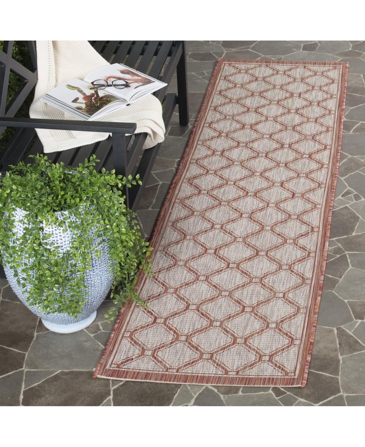 Safavieh Courtyard CY8474and Beige 2'3