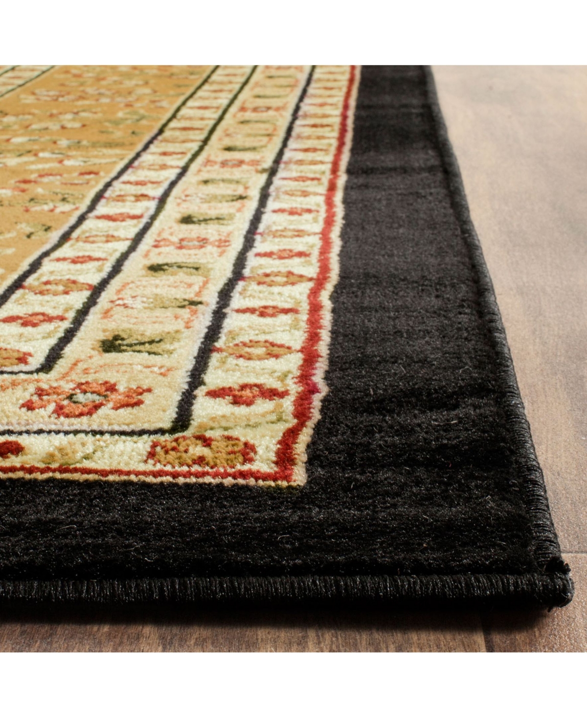 Safavieh Lyndhurst LNH331and Tan Area Rug - Black