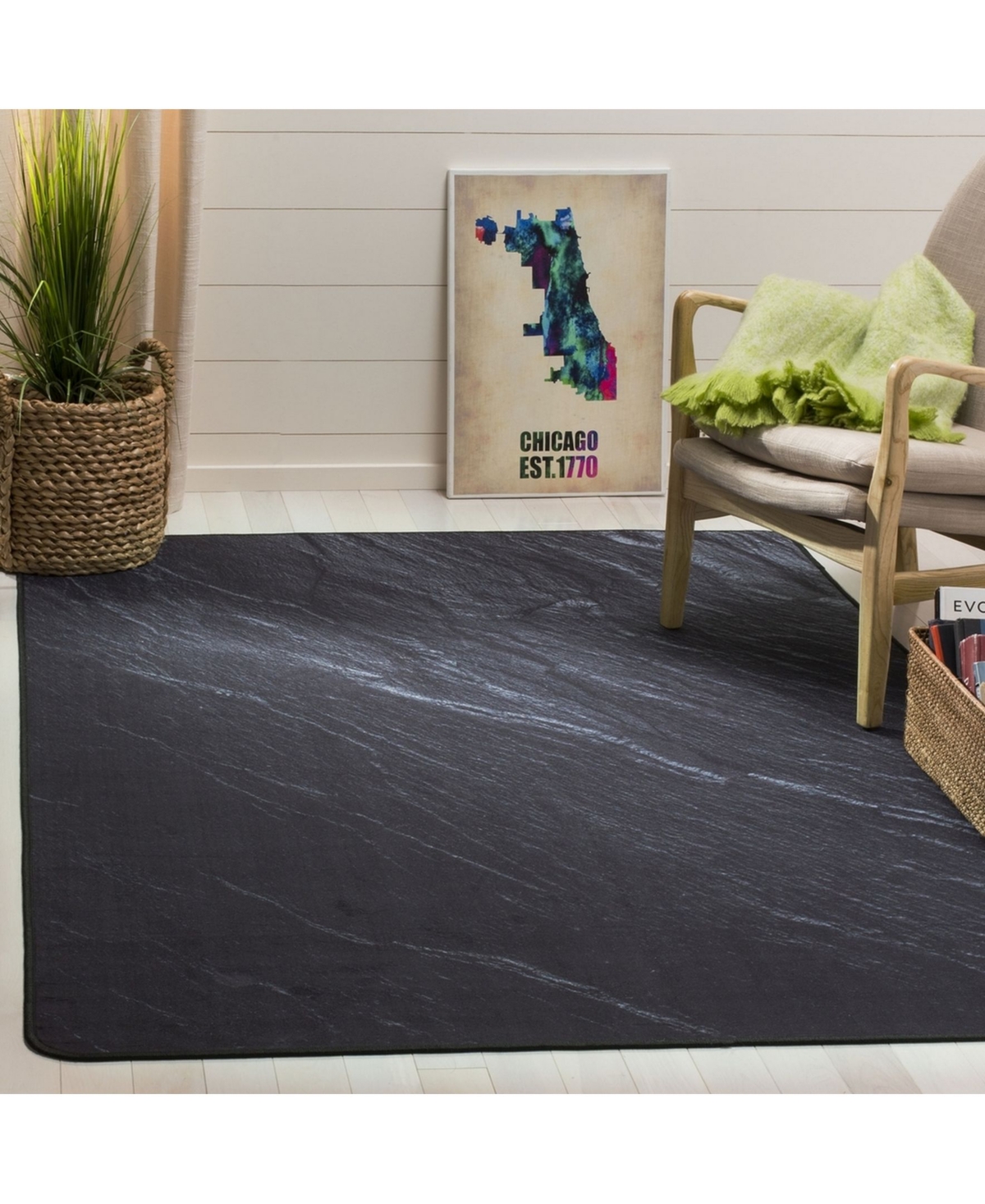 Safavieh Daytona DAY102Area Rug - Black