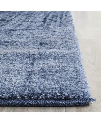 Retro RET2770 Light Blue and Blue 5' x 8' Area Rug
