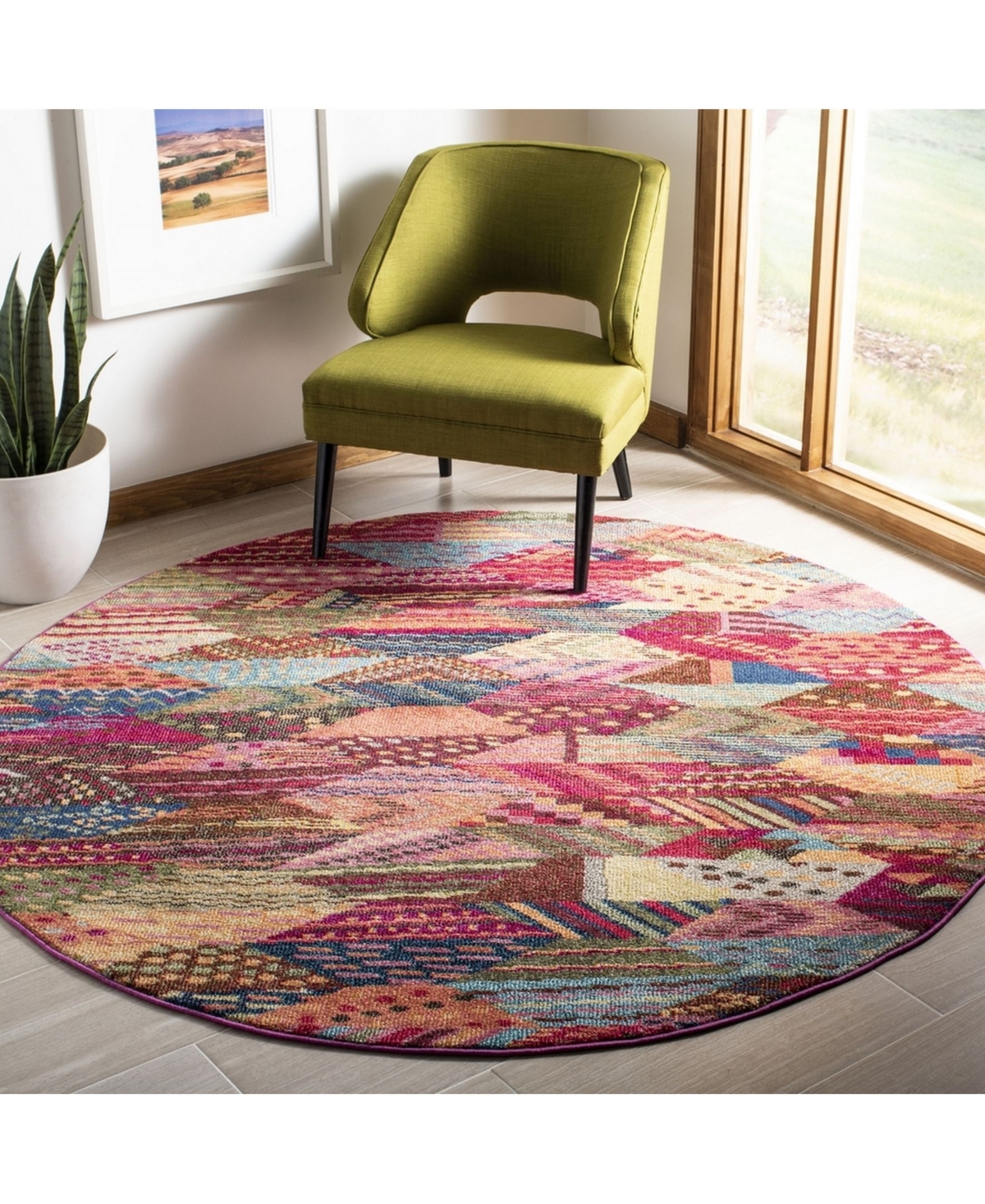 Safavieh Monaco MNC245x Area Rug - Multi
