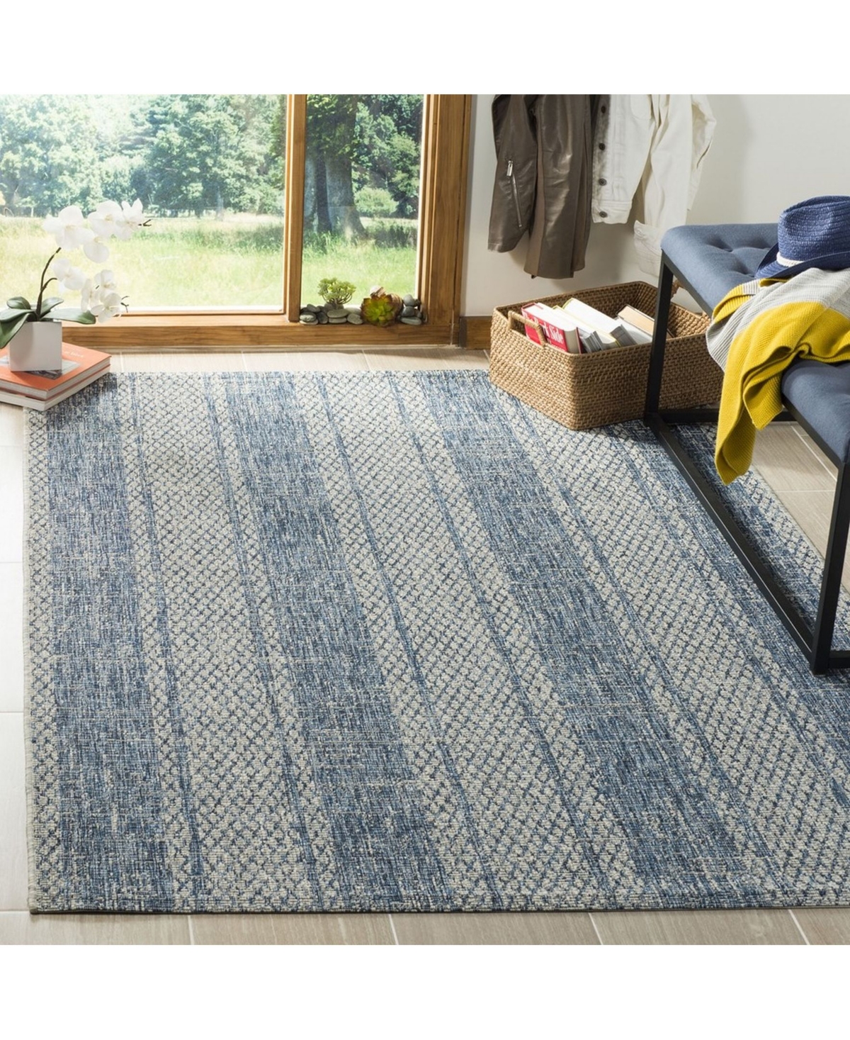 Safavieh Courtyard CY8736and Blue 5'3