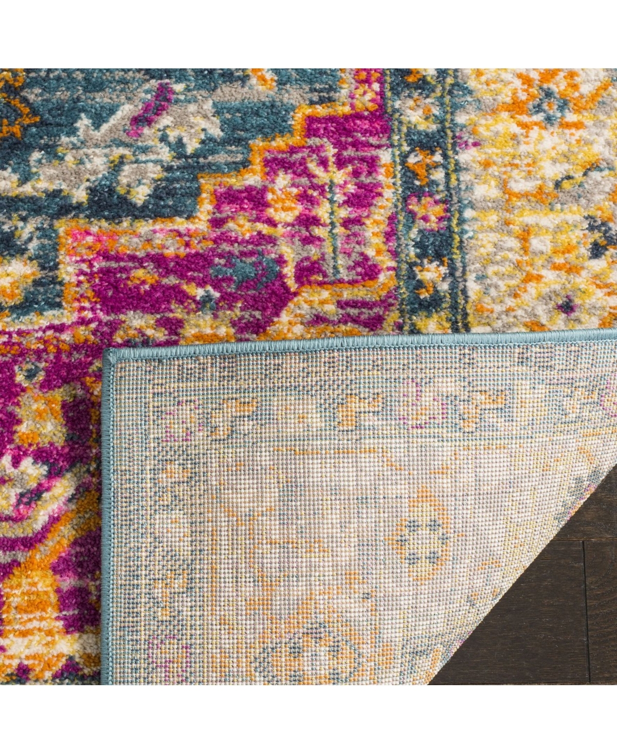 Safavieh Madison MAD202and Multi Area Rug - Blue