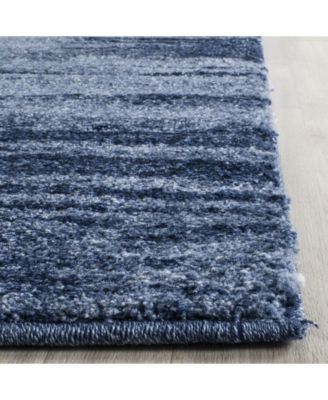 Retro RET2693 Light Blue and Blue 5' x 8' Area Rug