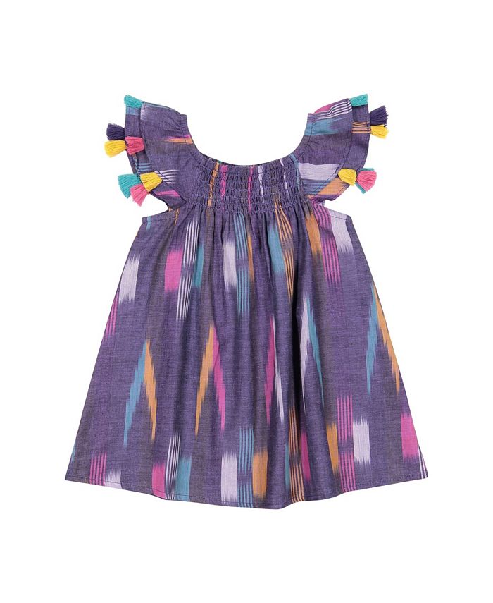 Ikat dress online for baby girl