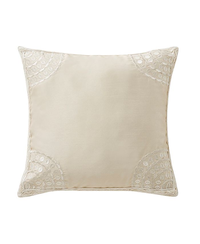 Waterford Sydney Linen 12" X 12" Square Collection Decorative Pillow