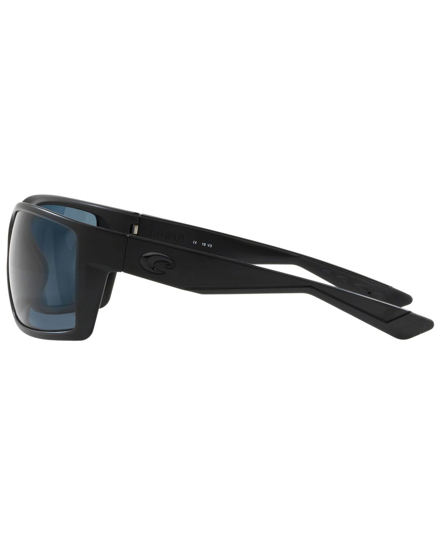 Мужские солнцезащитные очки Costa Del Mar Polarized, Reefton 64, цвет: Чёрный / Серый — фото 6