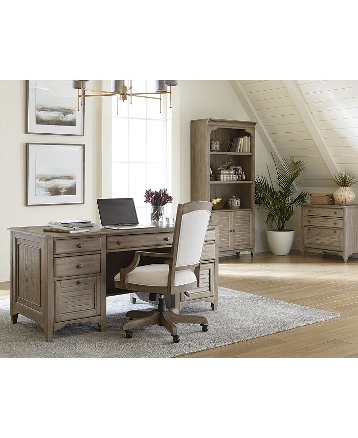 Furniture York Home Office, 4Pc. Furniture Set (Executive Desk