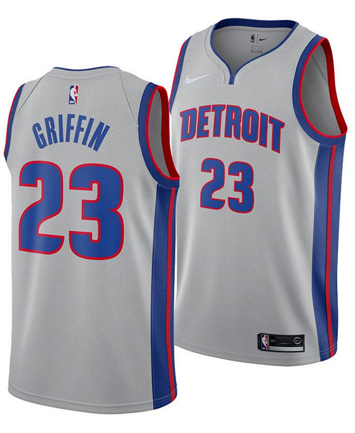 Nike Men's Blake Griffin Detroit Pistons City Edition Swingman Jersey - Red