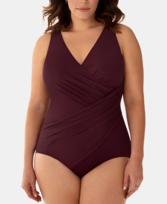 macy's miraclesuit plus size