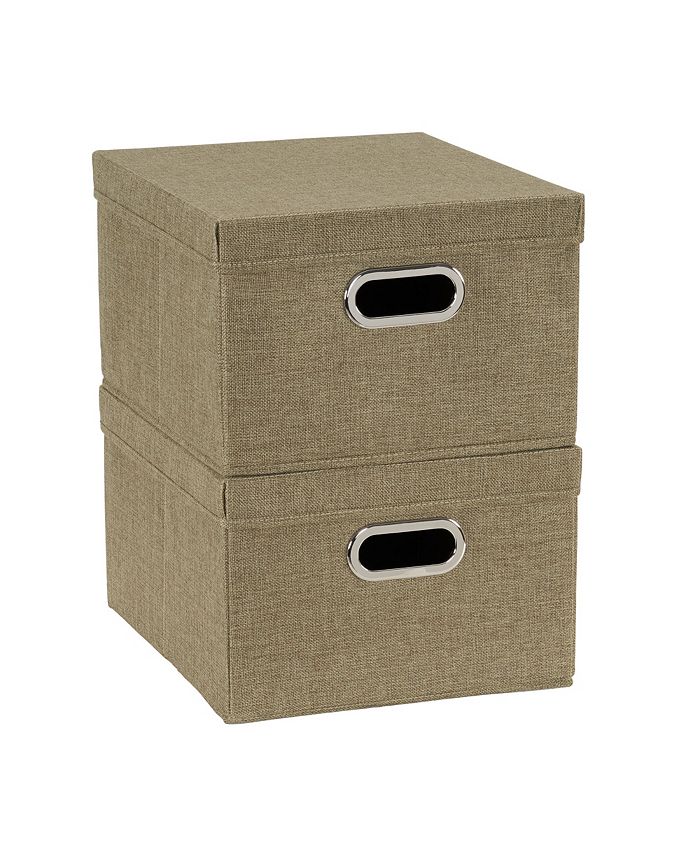 Household Essentials - 2-Pc. Moss Storage Box Set