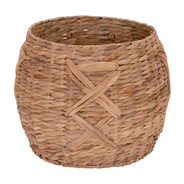Household Essentials XWeave Round Wicker Floor Basket & Reviews