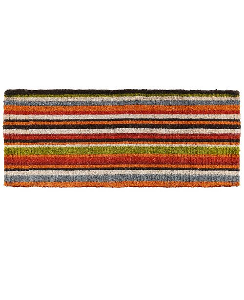 Home More Natural Coir Stripe 18 X 46 Coir Doormat Reviews