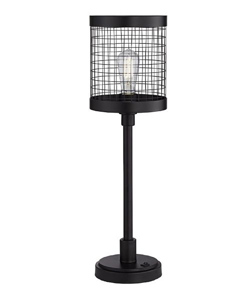 Pacific Coast Metal Column Cage Shade Table Lamp Reviews Home