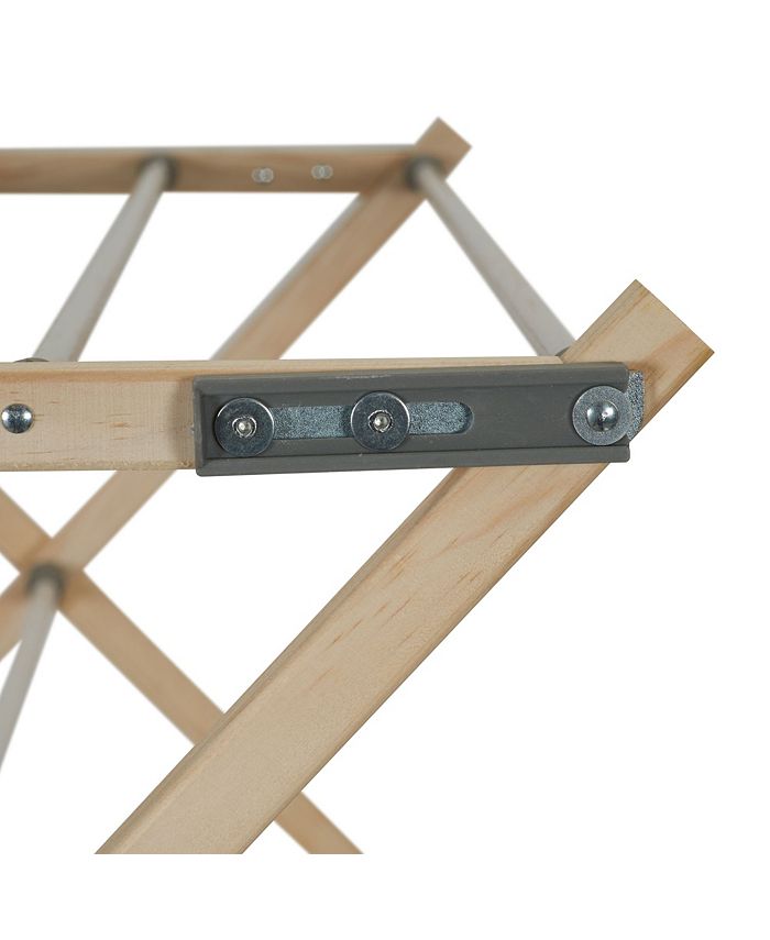Household Essentials Pine Wood XFrame Drying Rack Macy's