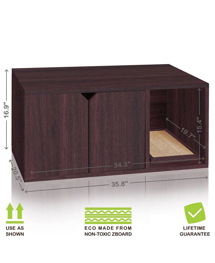 Way Basics Eco Friendly Cat Litter Box Enclosure Macy's